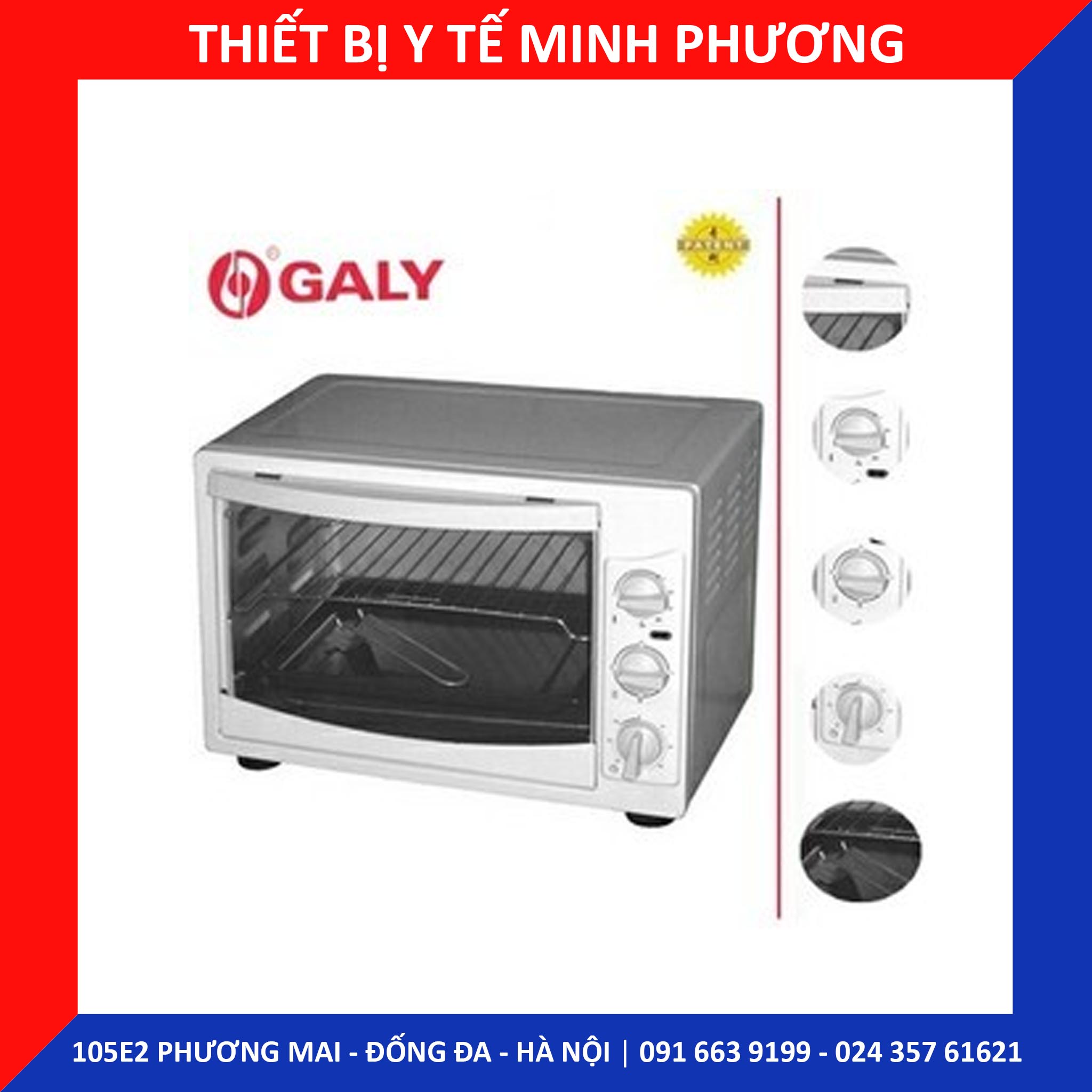 Tủ sấy tiệt trùng dụng cụ Galy 20l