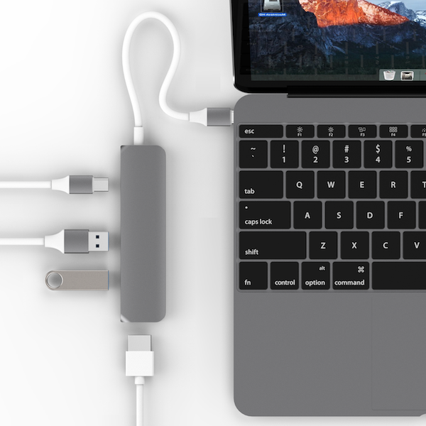 Cáp HyperDrive USB Type-C Hub with 4K HDMI ( Tặng kèm bút cảm ứng )