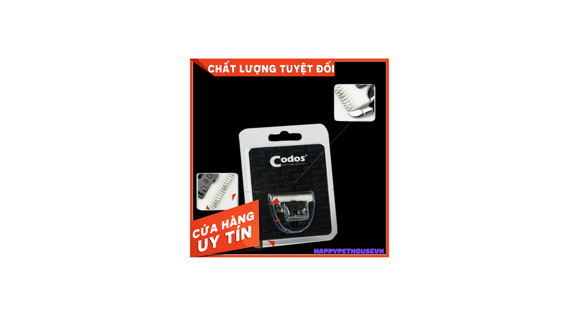 Tông đơ cạ.o lông cao cấp cho thú cưng chó mèo Codos CP6800