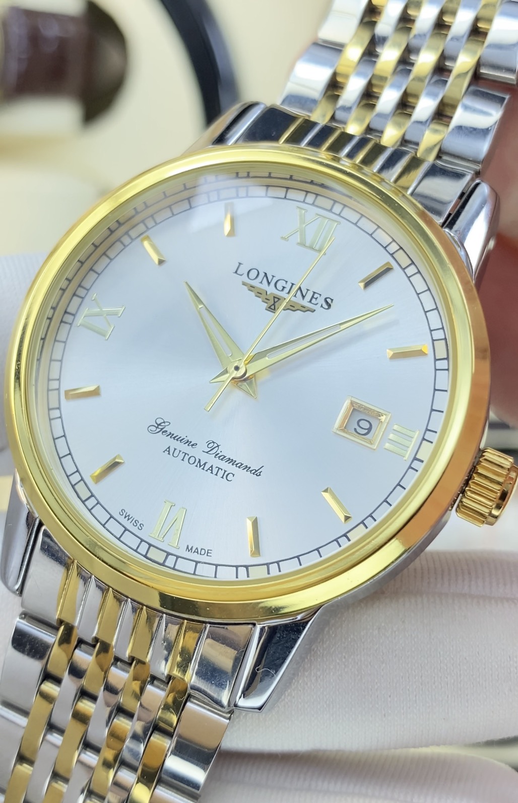 [Máy cơ - Automatic] Đồng Hồ Nam LONG.GIENS Dây thép chống gỉ