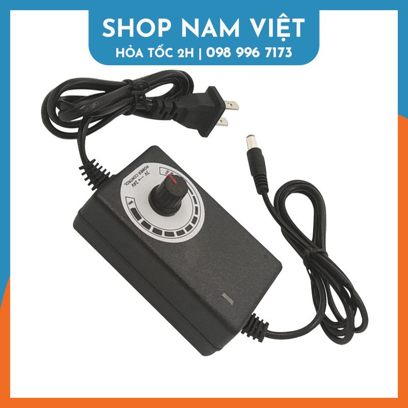 Adapter Nguồn Điều Chỉnh 3V - 12V 2A
