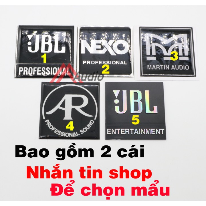 TEM LOA  GIÁ 02 CÁI CHỌN MẨU TRÊN HÌNH - TEM LOA