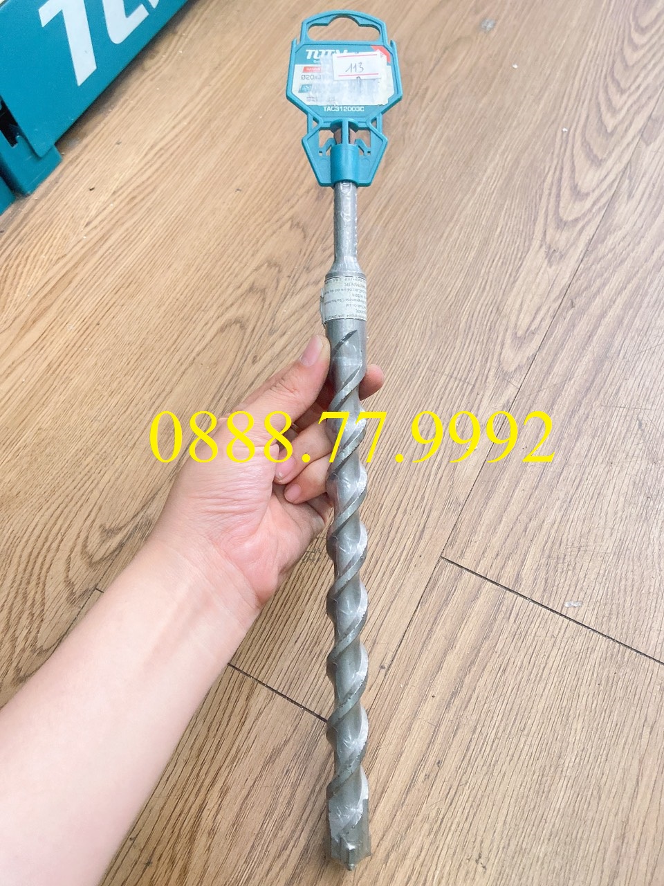 Mũi khoan bt gài 4 cạnh total tac312003c