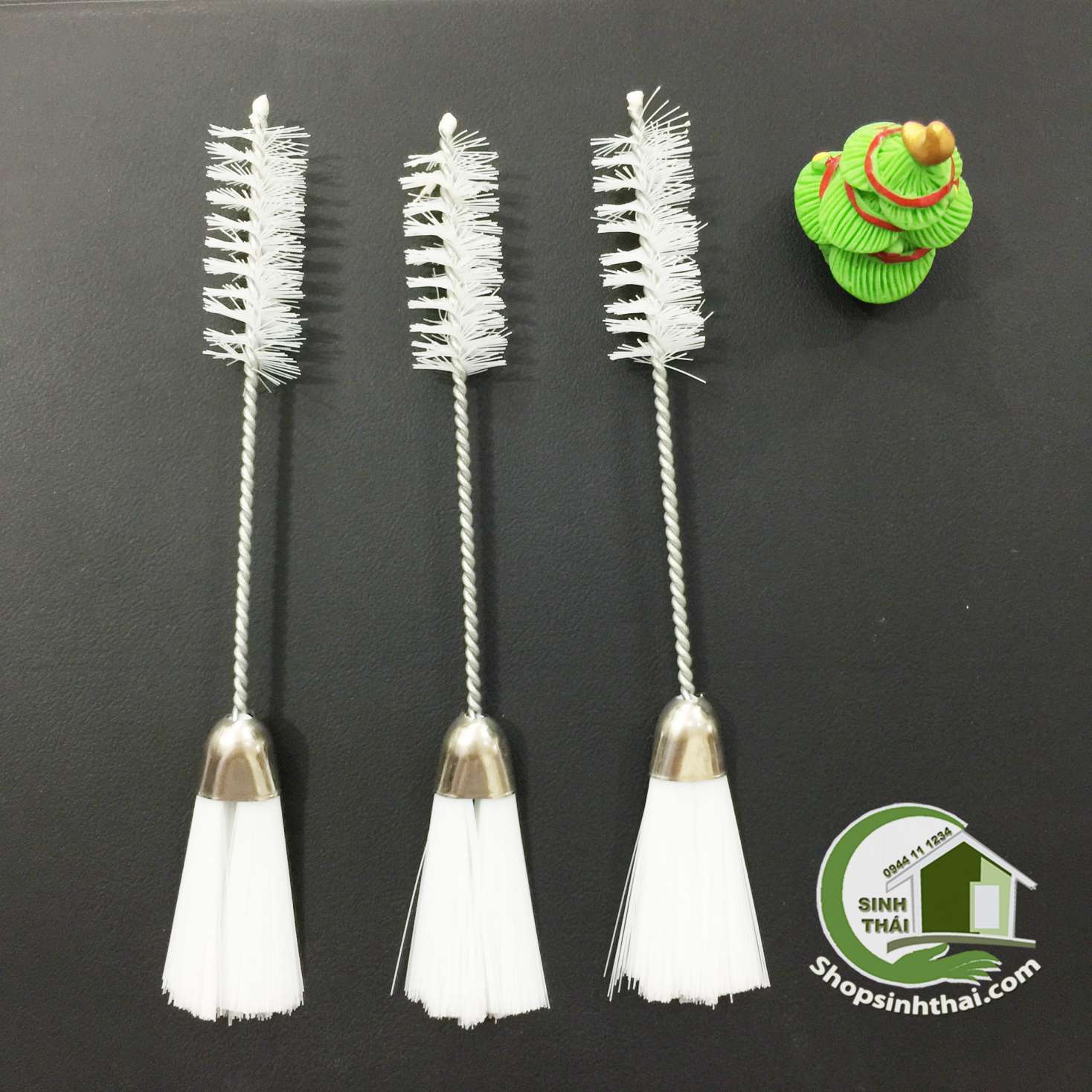 [HCM]Cây cọ mini 2 đầu vệ sinh bàn phím máy may máy tính