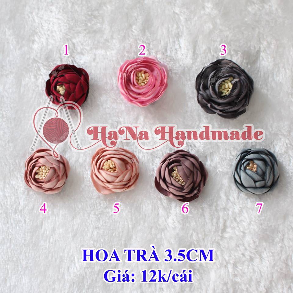 Hoa Trà 3.5 cm (12k/cái)