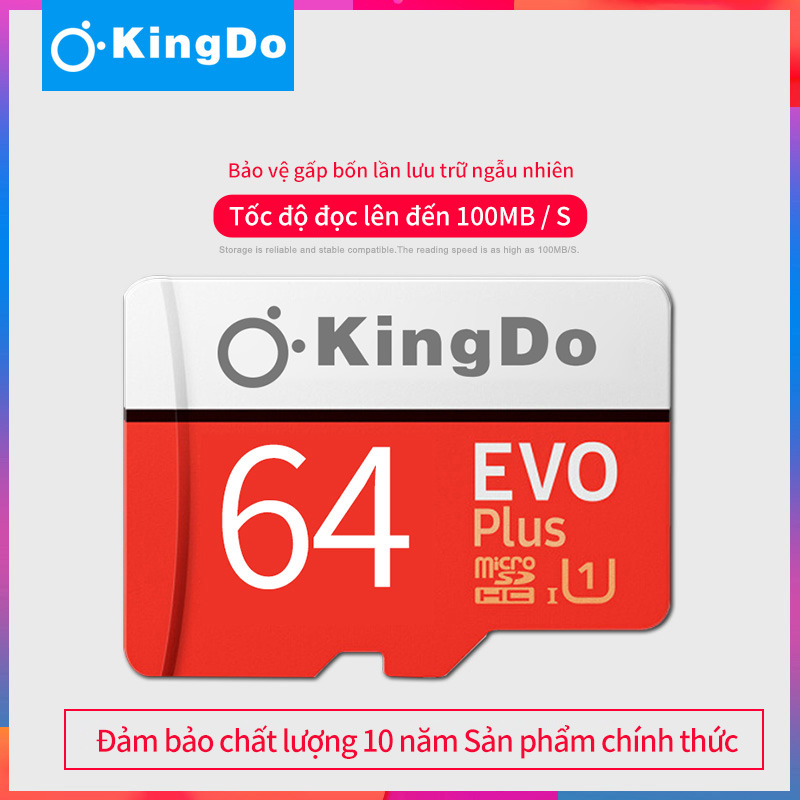 EVO PLUS 64GB Memory Micro SD Card XC Class 10 64G + Reader