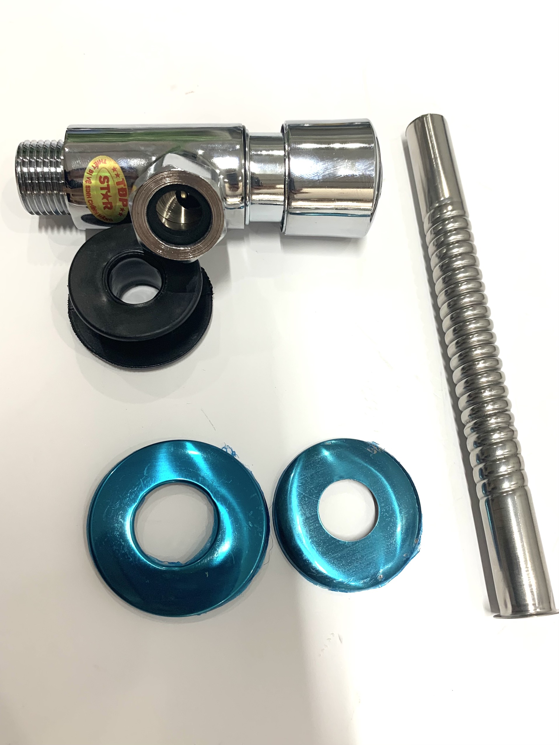 Van Nhấn Xả Tiểu Nam Inox Cao Cấp