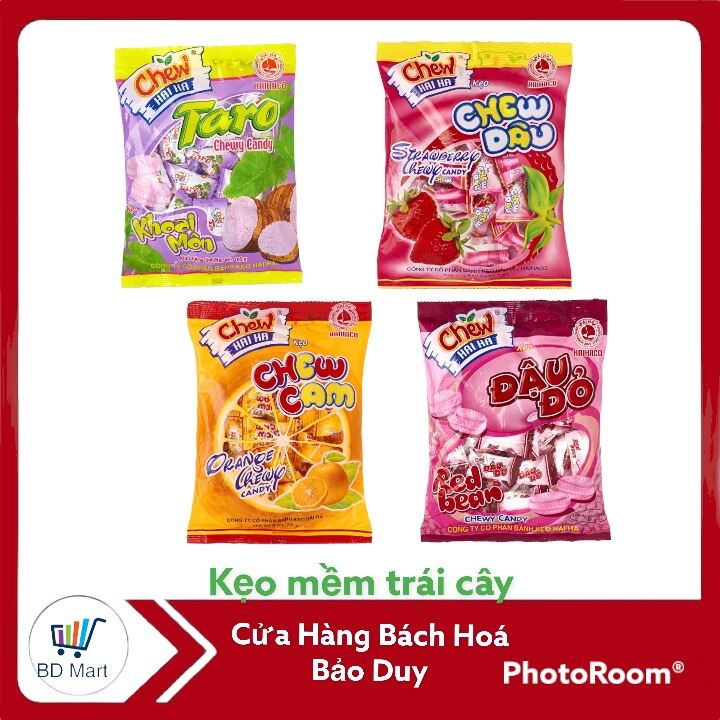 CB 5 GÓI KẸO CHEW TRÁI CÂY GÓI 90GR- 60649