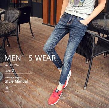 QUẦN JEAN NAM CHẤT BÒ CAO CẤP XANH TRƠN ĐẬM VINCOM PLAZA- EVEREST FASHION