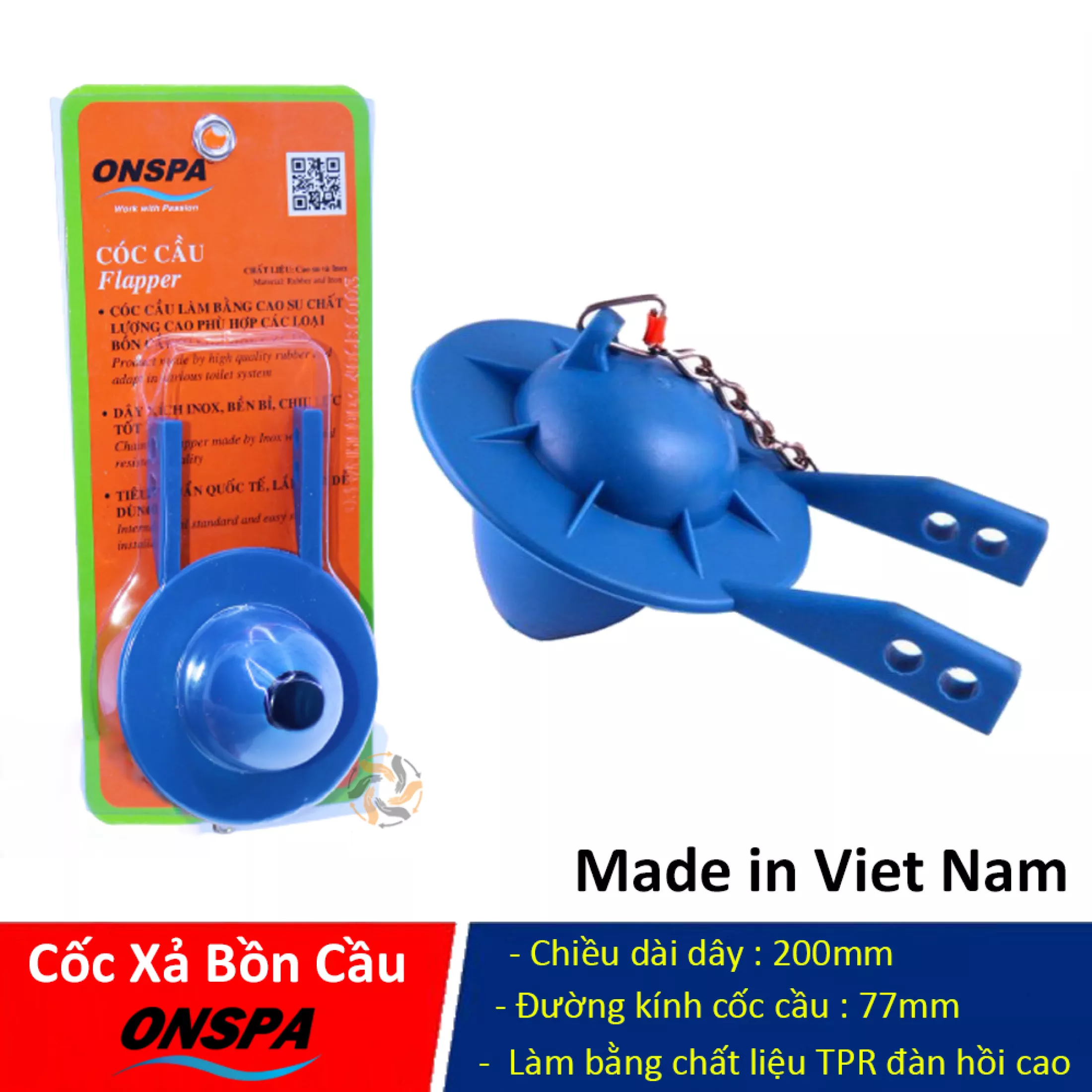 [HCM]Cóc xả bồn cầu ONSPA
