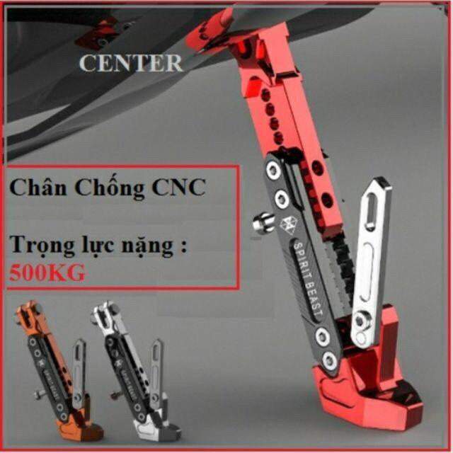 Chân Chống CNC Tăng Chỉnh gắn mọi loại xe