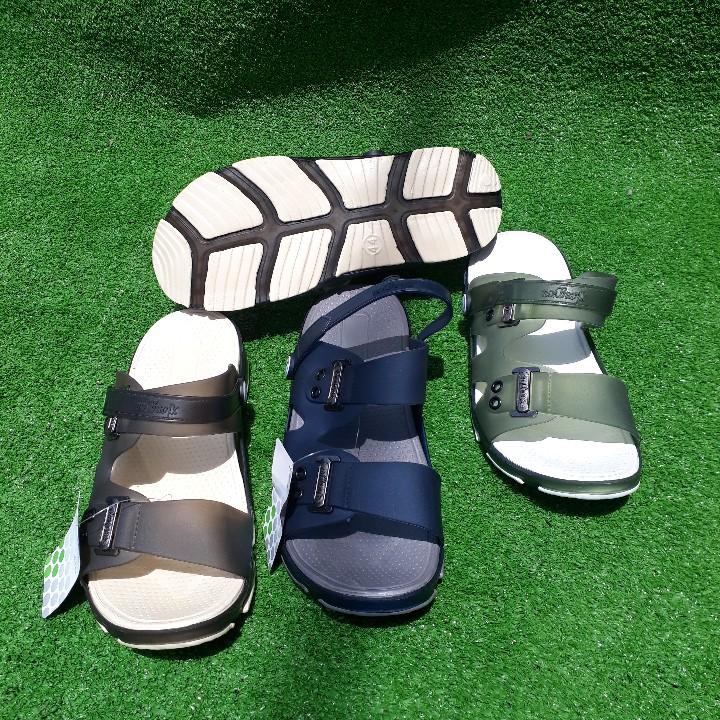 [Hcm]Super Light Men's Slippers with Horizontal Straps