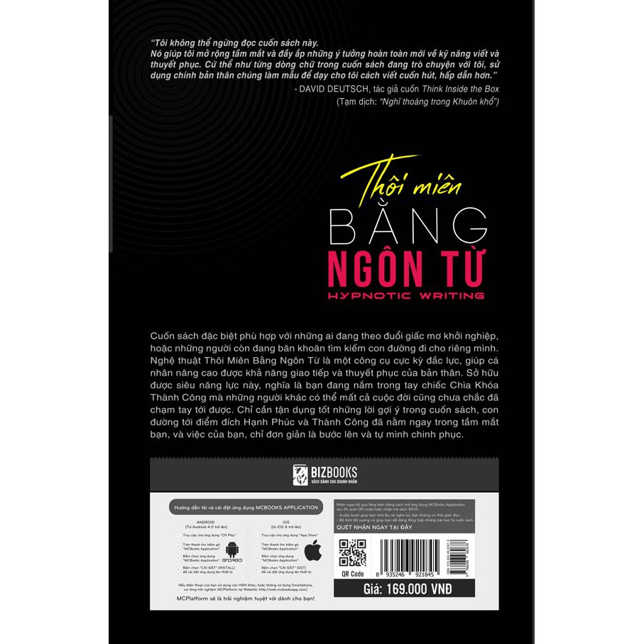 [HCM]Sách - Thôi Miên Bằng Ngôn Từ
