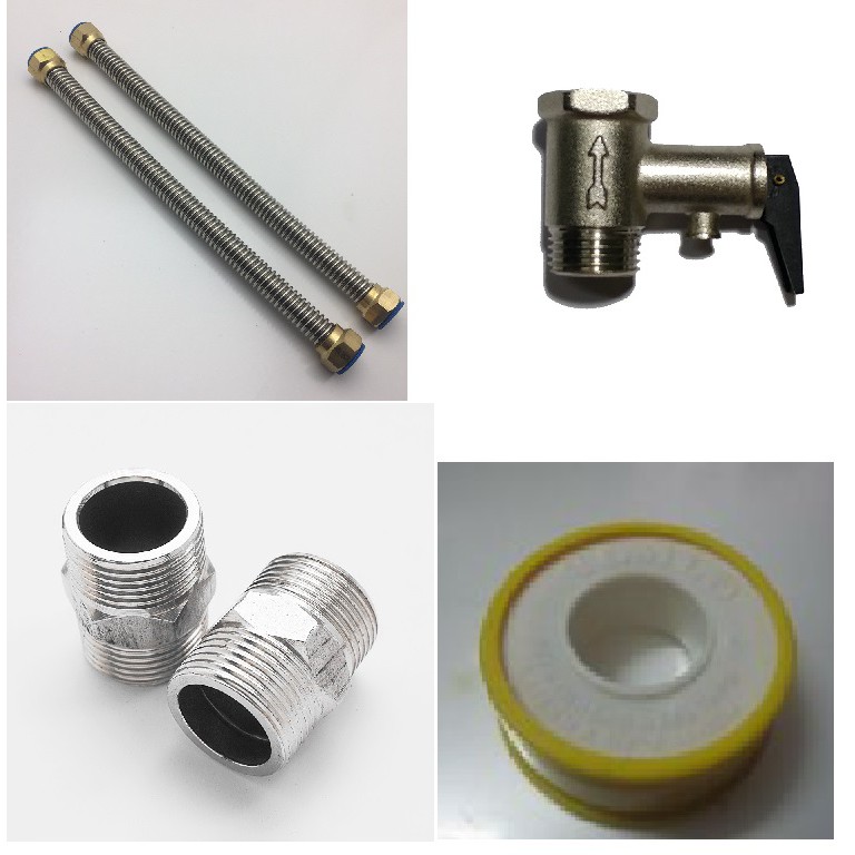Bộ phụ kiện lắp đặt bình nước nóng