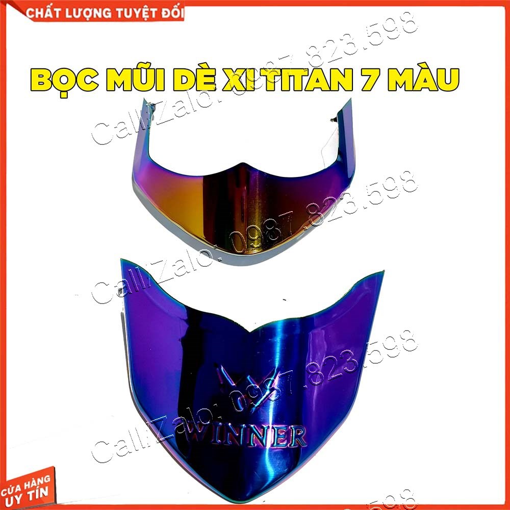 Bộ ốp mỏ dè winner x 2019 - 2020, ốp mũi dè winner x, bọc mũi dè winner x