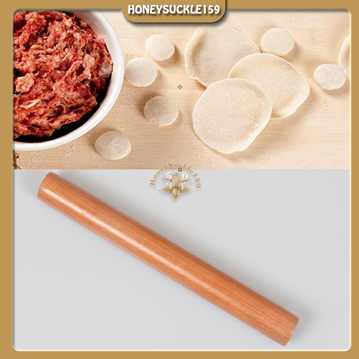 Cán Lăn Bột Gỗ Loại Đẹp 30Cm