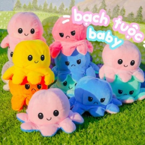 Bạch tuộc cảm xúc baby size 20 cm (màu sắc tươi sáng dành cho bé)