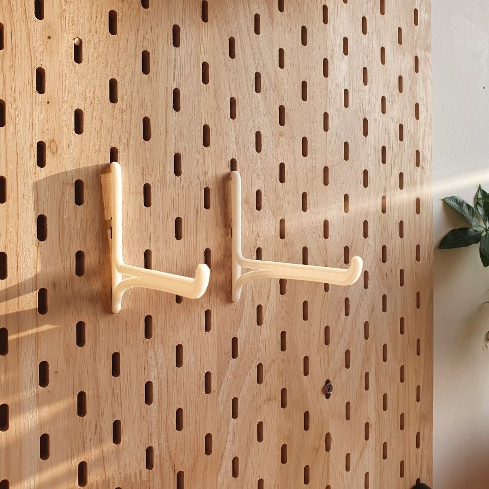 Set 2 móc treo keyboard bảng cài Pegboard