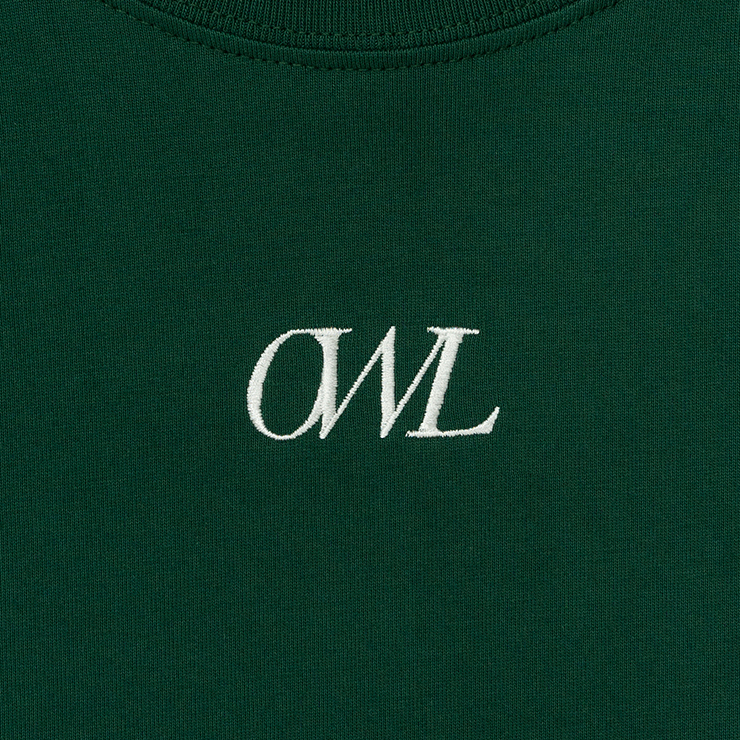 Áo thun Owlbrand Minitypo/Xanh lá