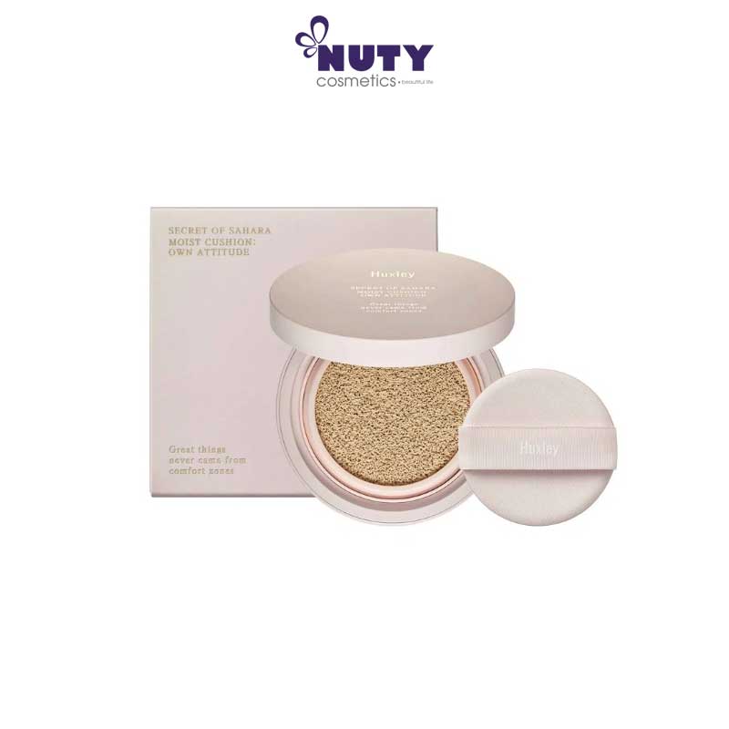 Phấn Nước Huxley Moist Cushion Own Attitude (12g)