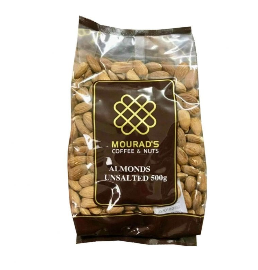 Hạt Hạnh Nhân Sống Nguyên Chất 500g