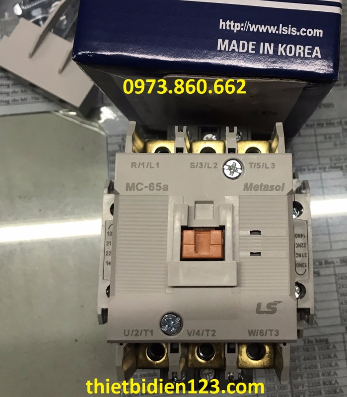 Khởi động từ - contactor LS MC65 - 220v