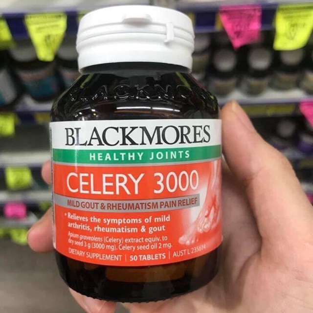 Viên uống phòng và hỗ trợ bệnh gút celery 3000 blackmores