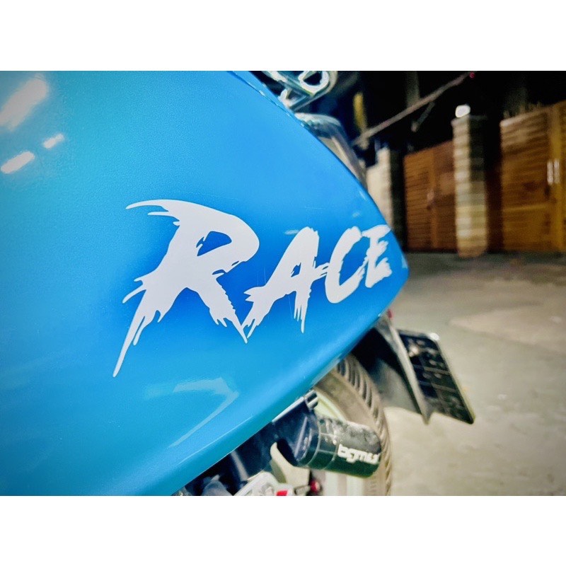 Cặp Tem Sticker RACE - Decal IN TRONG CAO CẤP