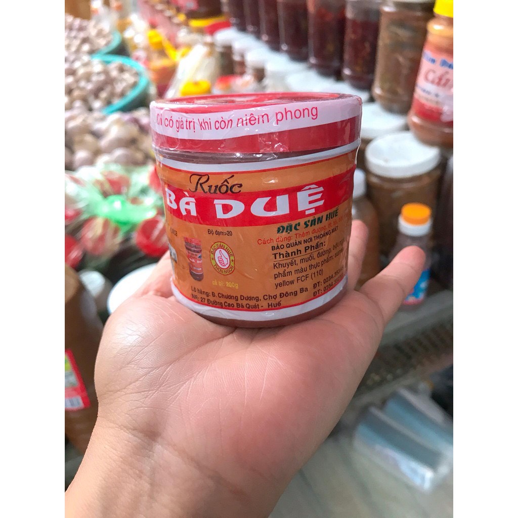 Mắm Ruốc Bà Duệ 200g - Đặc sản Huế