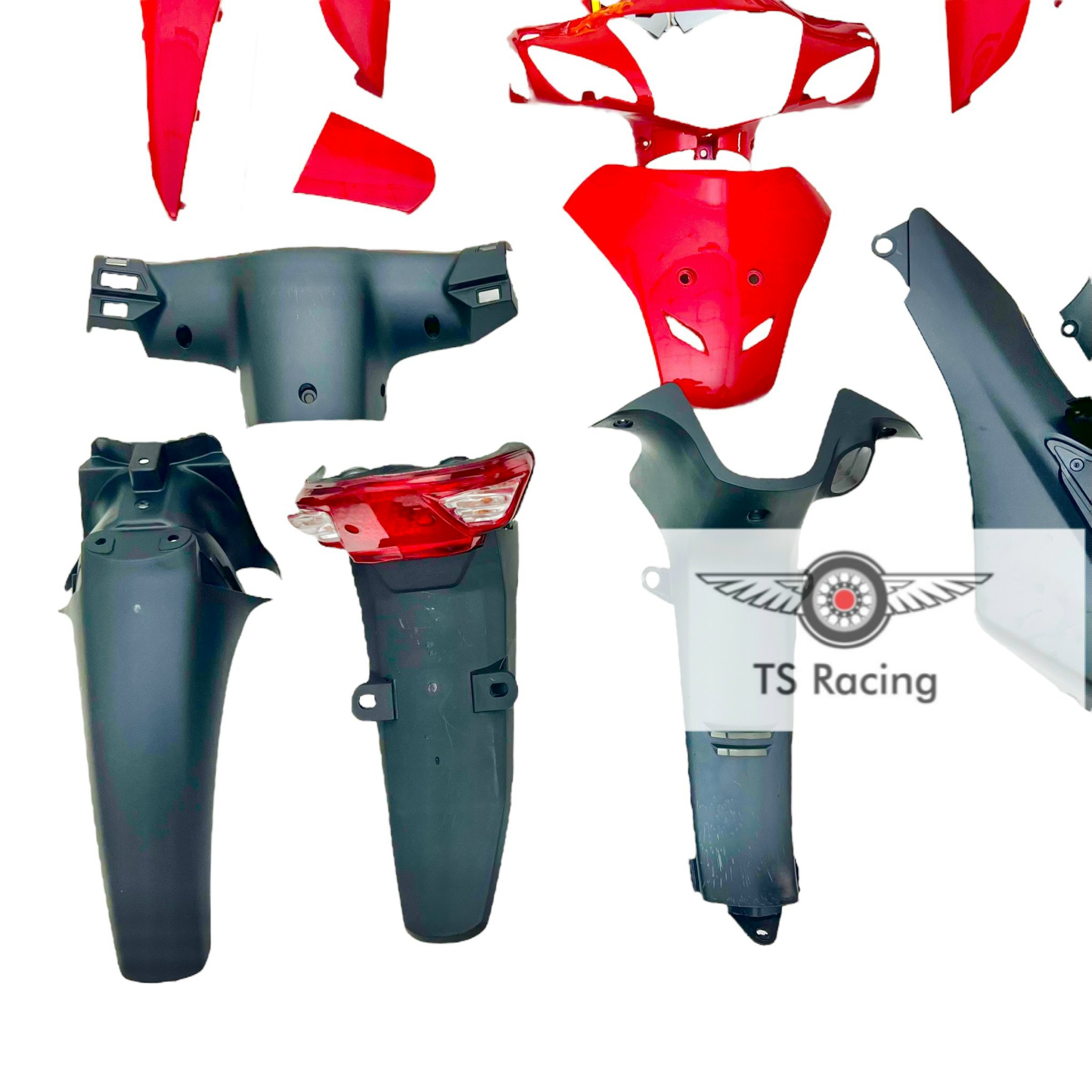 Dàn áo wave rs đỏ - tặng team 3 lớp
