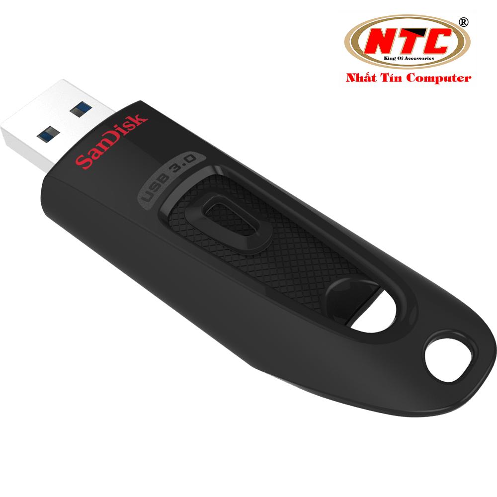 USB 3.0 SanDisk Ultra CZ48 256GB 100MB/s (Đen)