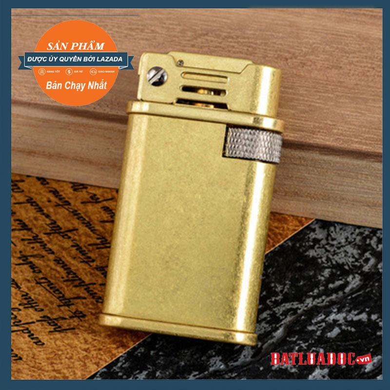 Hộp Quẹt Bật Lửa Xăng Đá Cao Cấp CF-218 Sang Trọng Đánh Lửa Tự Động