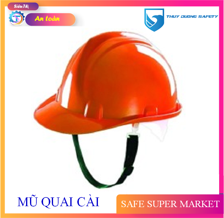 Mũ bảo hộ lao động cao cấp Thùy Dương quai cài , chống cháy , cách điện