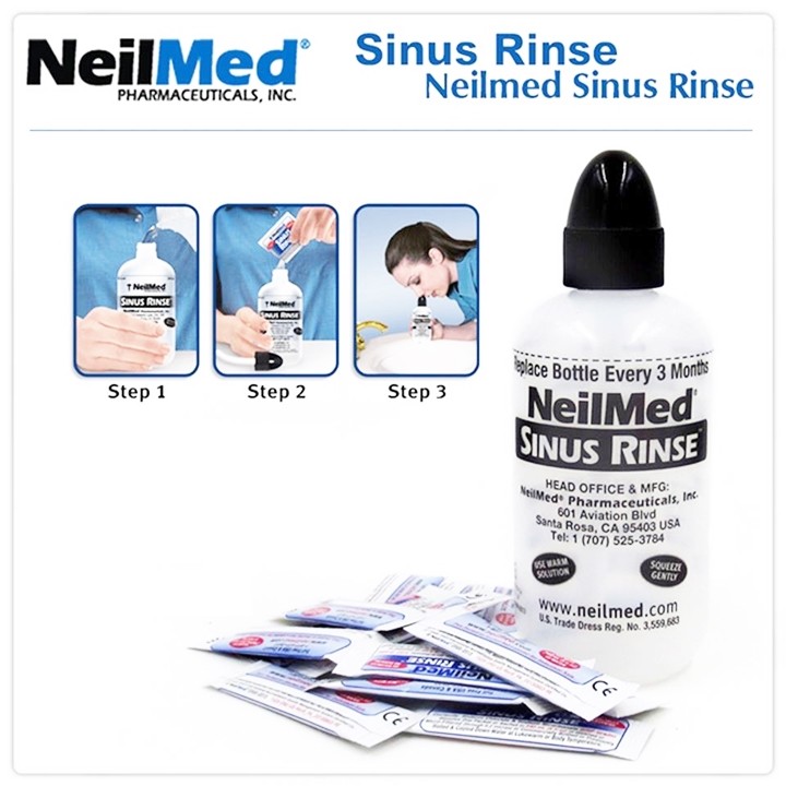 BỘ NƯỚC MUỐI SINH LÝ NEILMED 250 GÓI