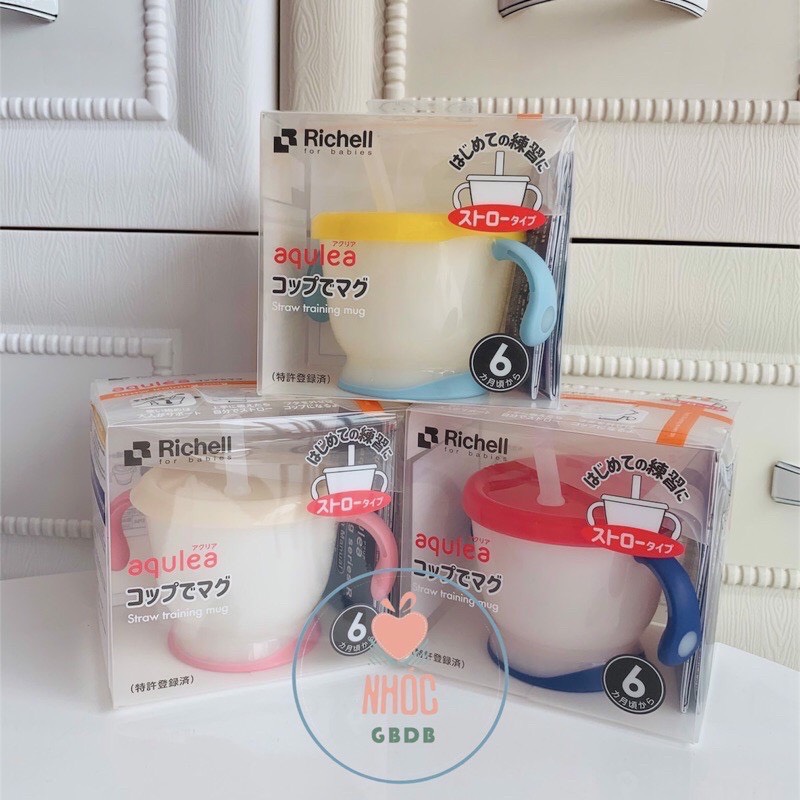Cốc tập uống Richell 3 giai đoạn 150ml - Richell ()