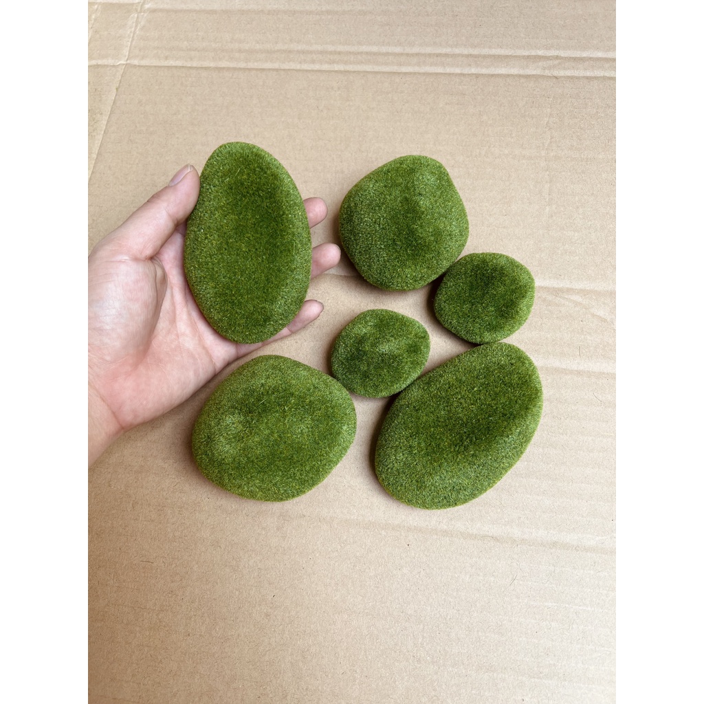 RÊU ĐÁ XỐP trang trí tiểu cảnh handmade