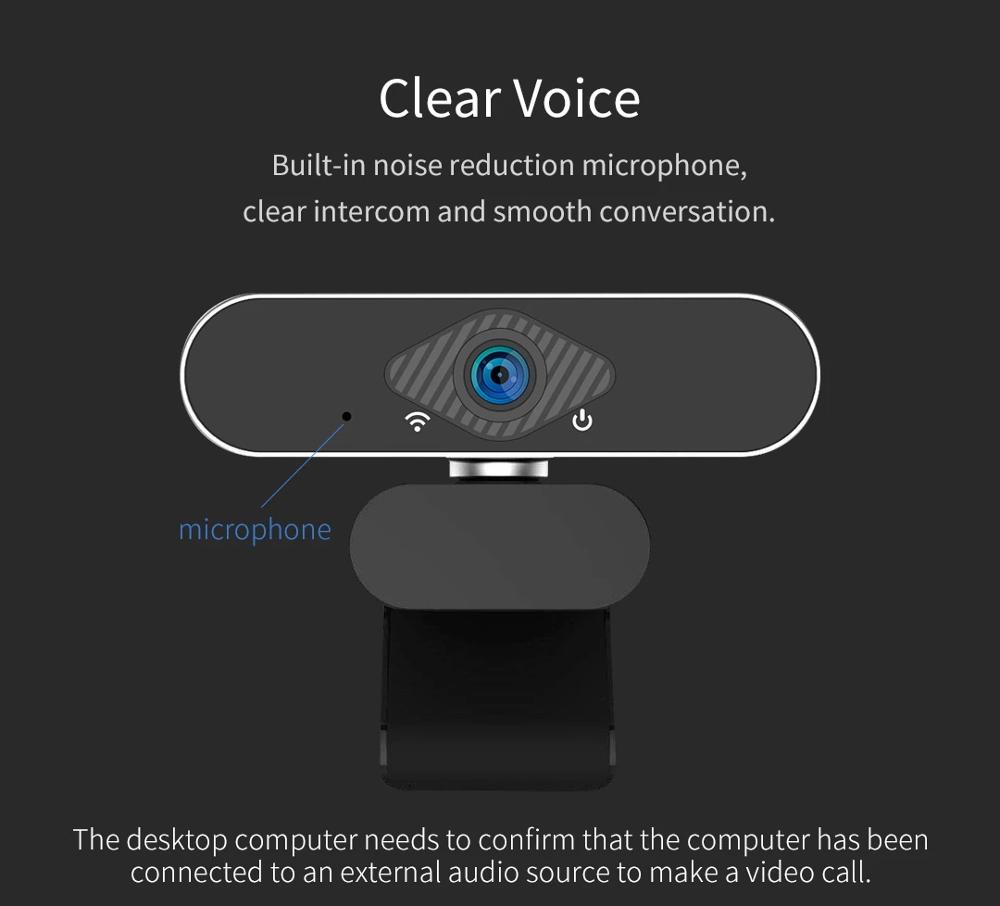XVV 1080P Webcam with Microphone 150 Wide Angle USB HD Digital Web ...