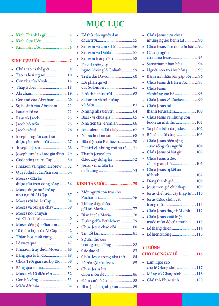 Bức họa kinh thánh (bìa cứng)