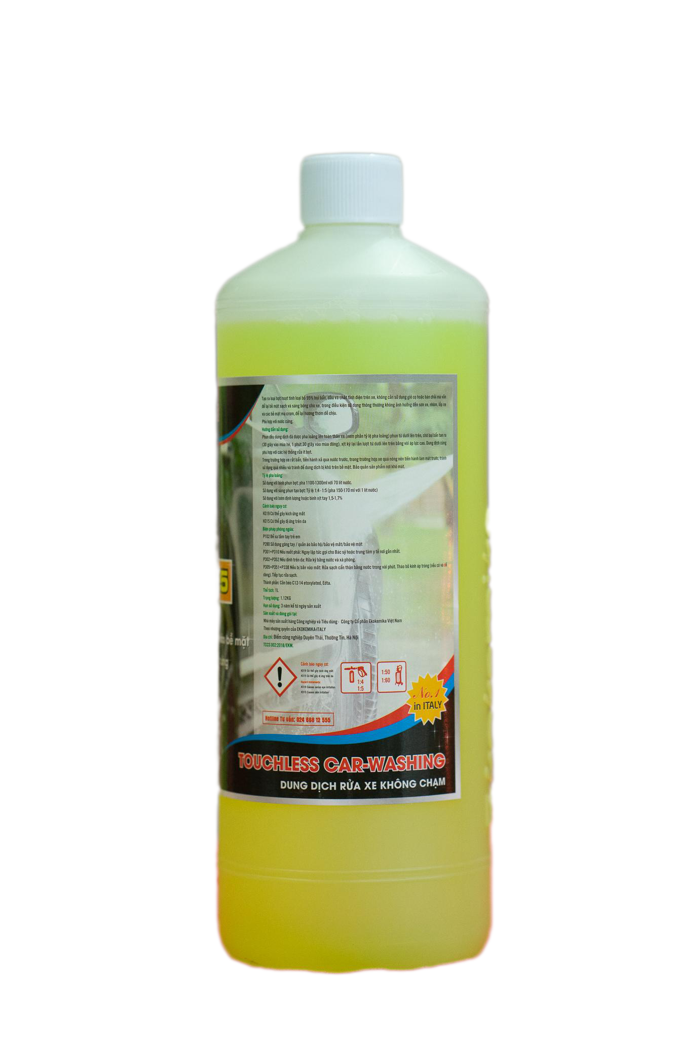 Dung dịch rửa xe không chạm Ekokemika Bio25-1L