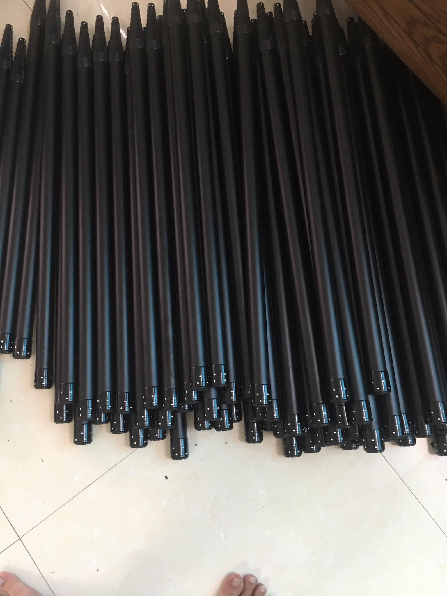 sào carbon 5m thu lại 80 cm