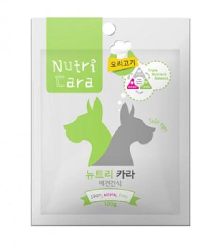 Snack Cho Chó Nutricara Hàn Quốc Vị Thịt Vịt - Duck Jerky 100gr