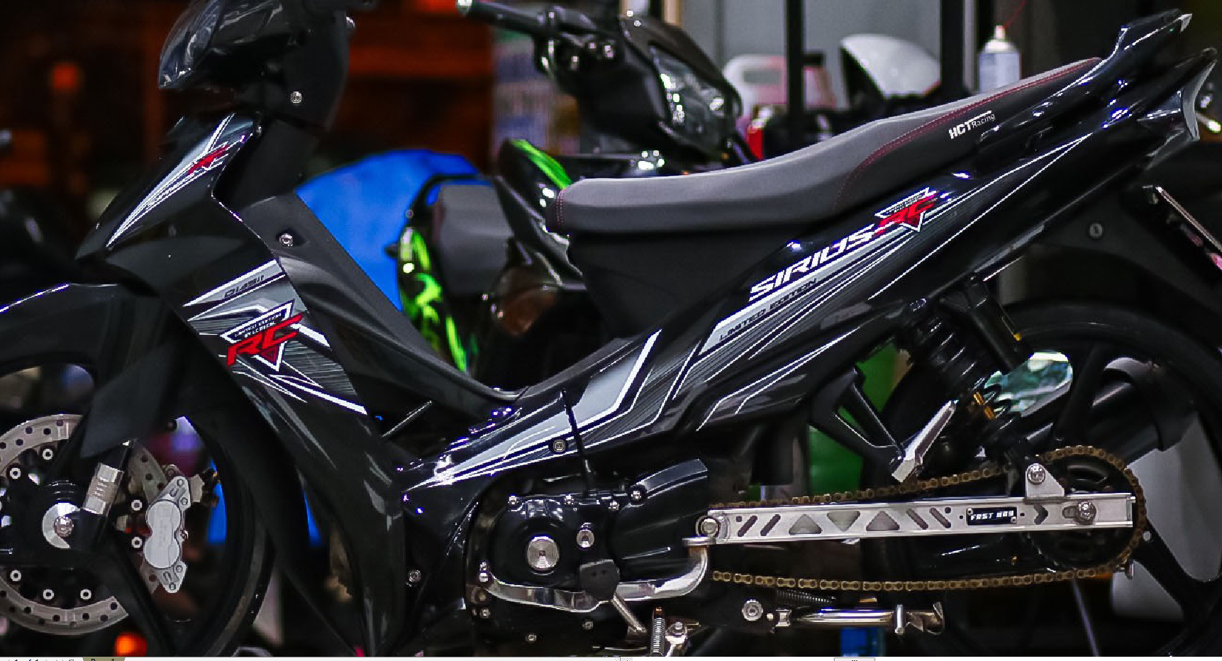 tem sirius RC V3 ĐEN XÁM ĐẸP HOT 2024