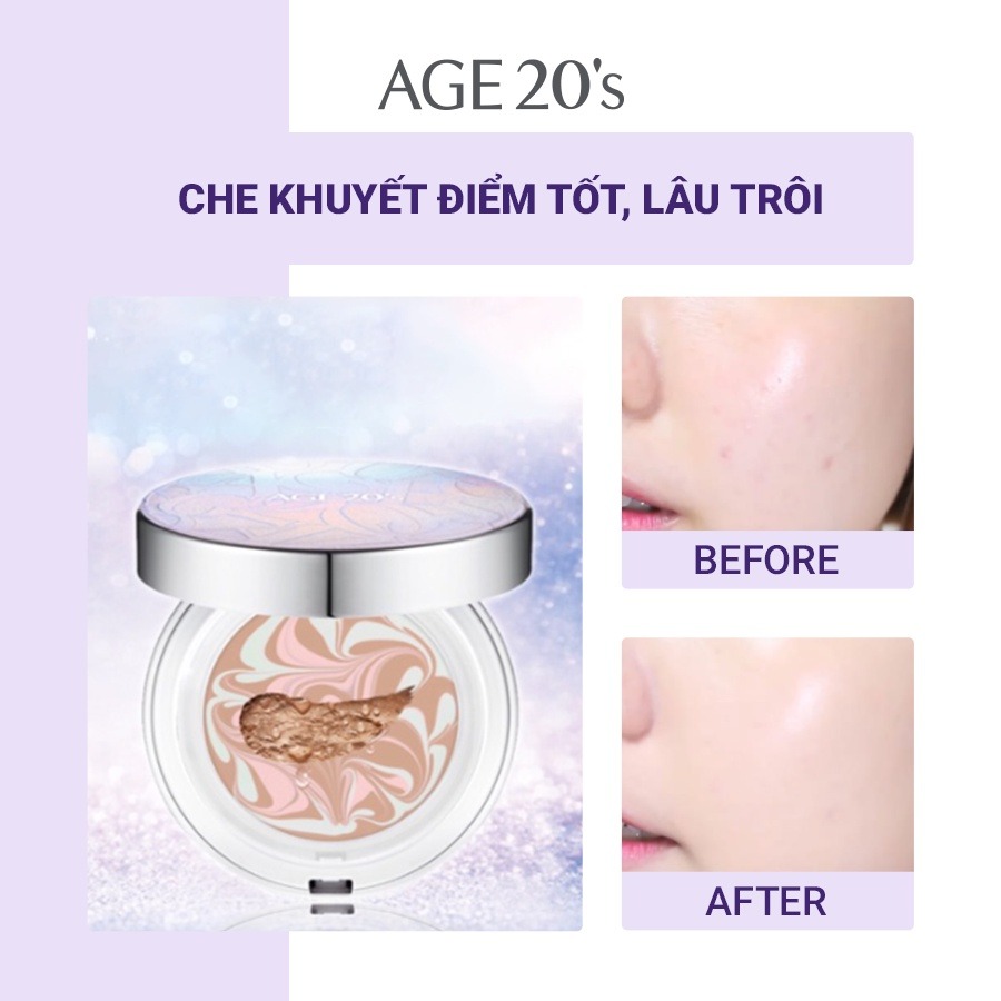 Phấn Nền Age20’s Essence Cover Pact VX SPF50+/PA+++.12.5g