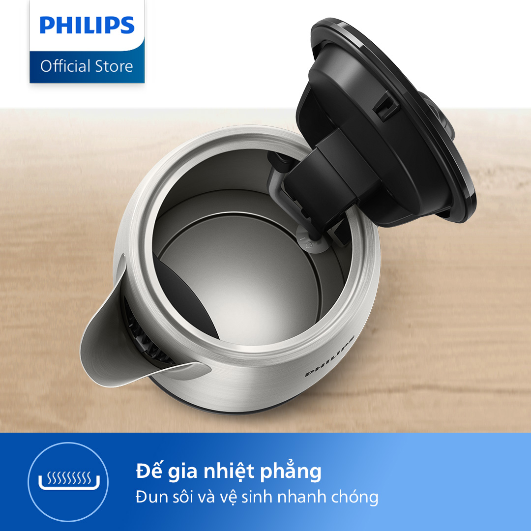 Bình Đun Siêu Tốc Philips HD9350/90 - Hàng Phân Phối Chính Hãng