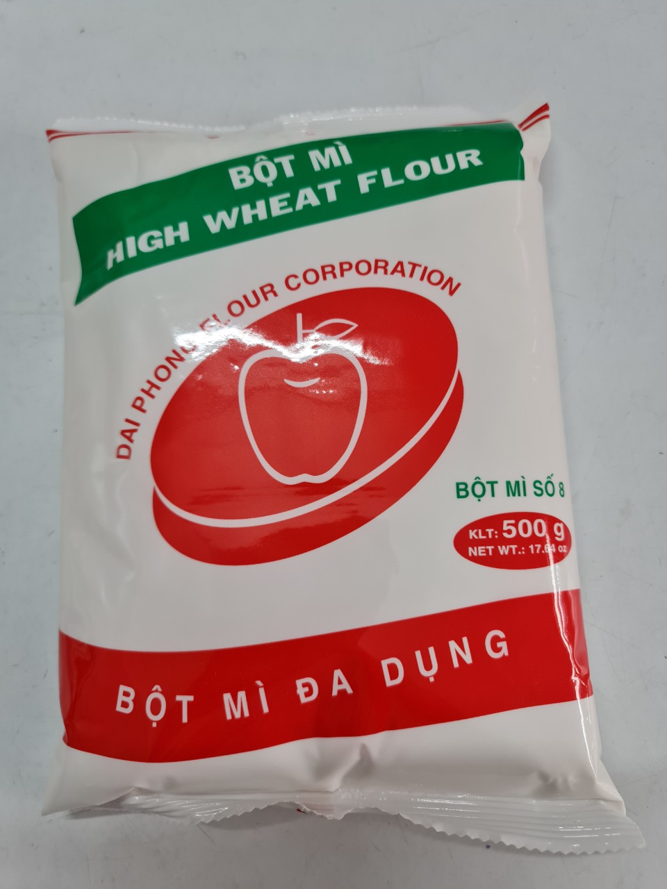 500g BỘT MÌ ĐA DỤNG TÁO ĐỎ số 8 VN ĐẠI PHONG High Wheat Flour