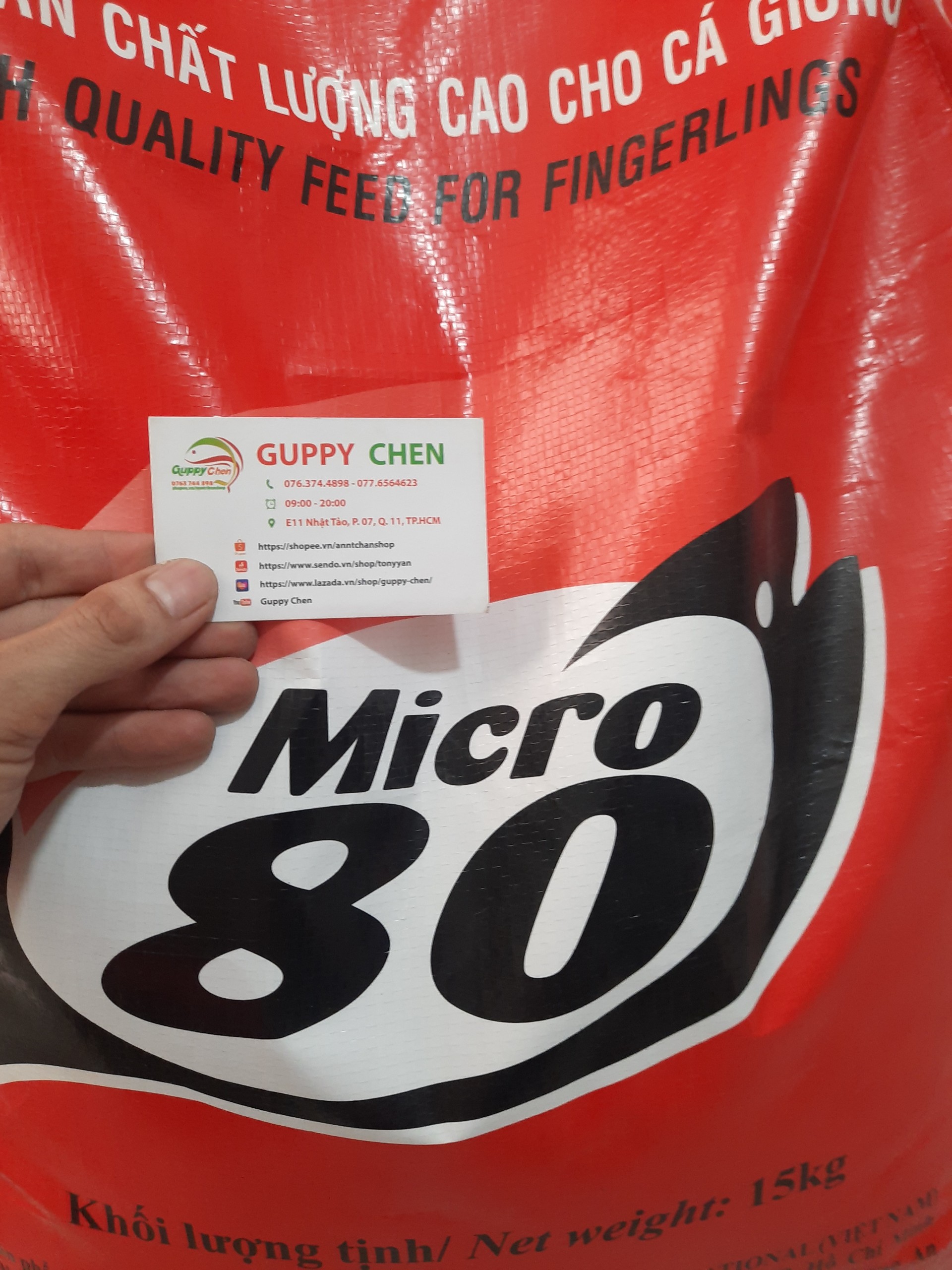 100Gr Cám Micro Hạt Nổi Cho Cá