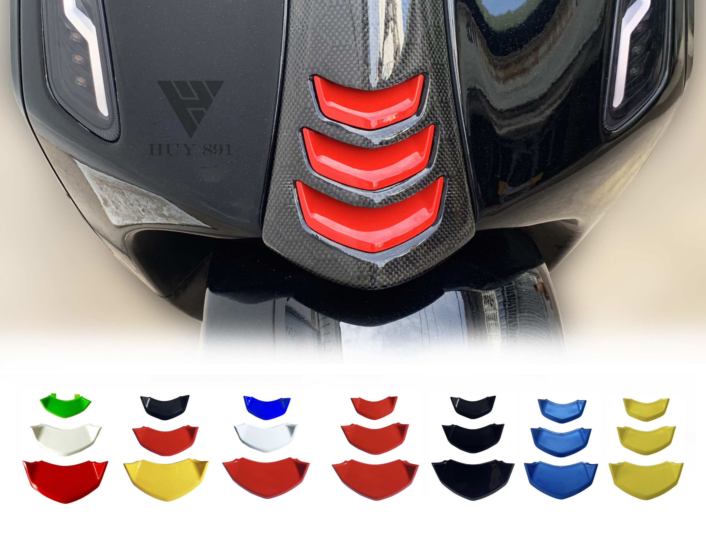 Vạch cà vạt Vespa Sprint Primave Notte đời mới
