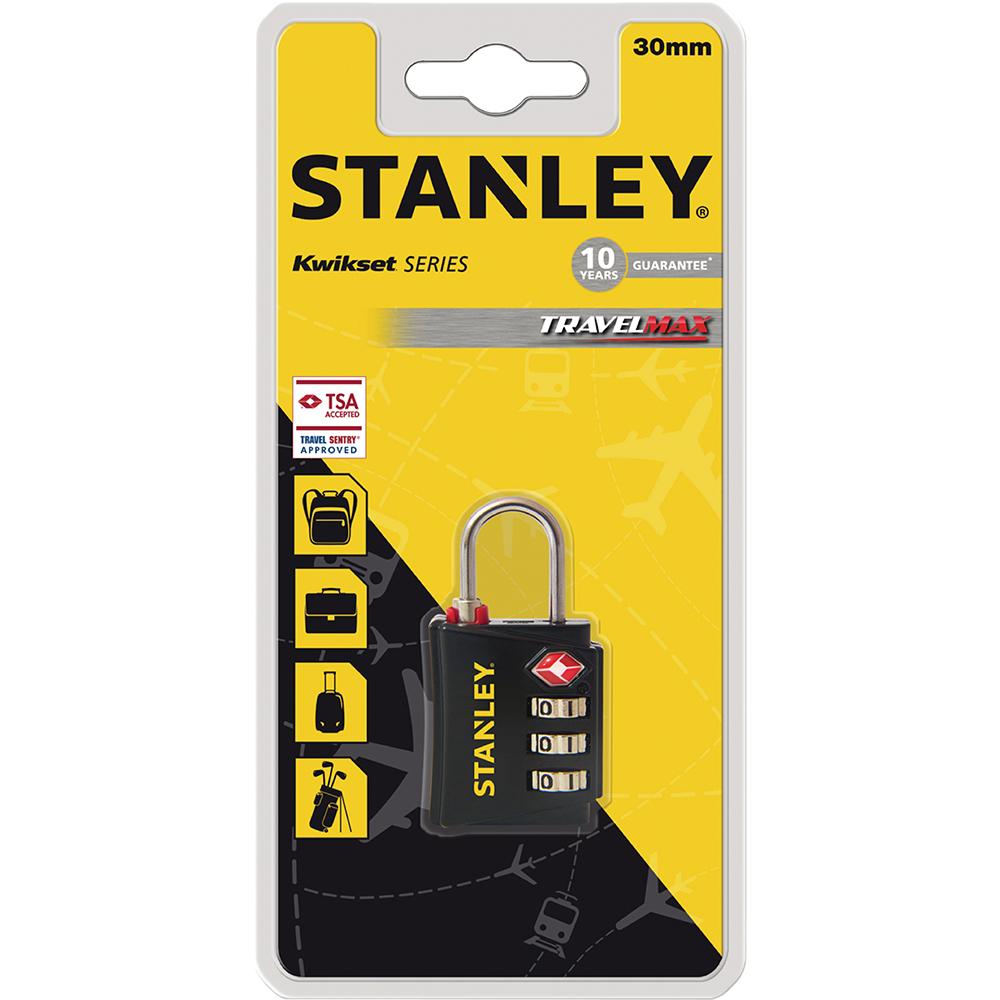 Ổ khóa số Stanley S742-054 30mm 3 Digit Zinc Security Indicator.