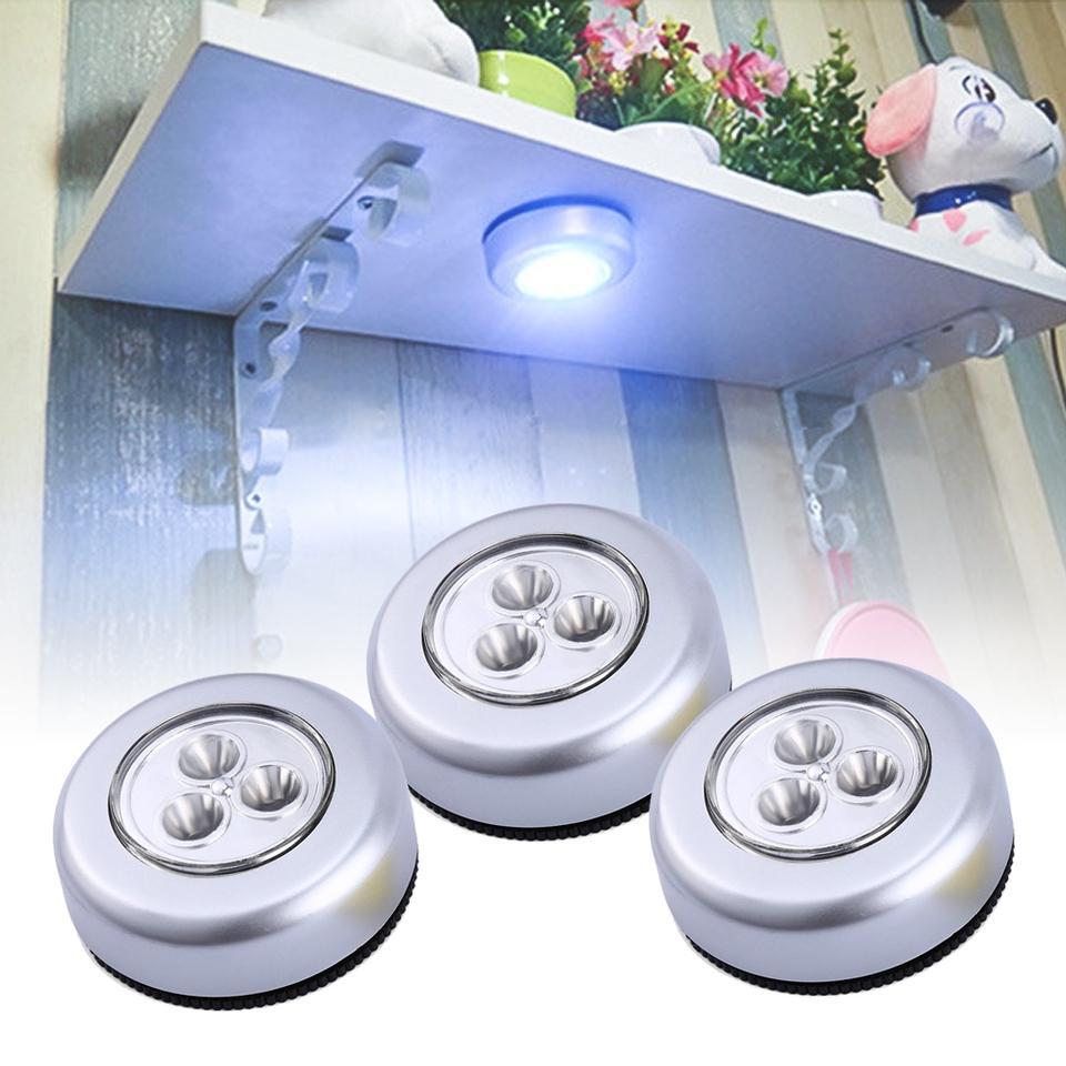 Đèn LED Dán Tường 3 Bóng Cảm Ứng Chạm - Đèn LED treo tường