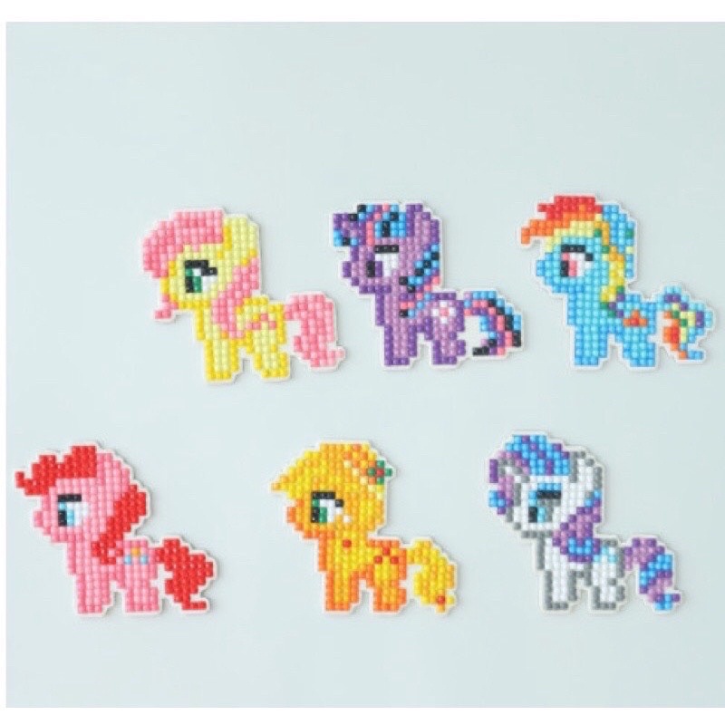 Bộ sticker tranh đính đá handmade cho các bé yêu